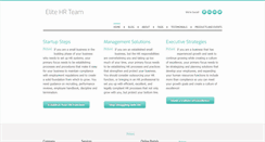 Desktop Screenshot of elitehrteam.com