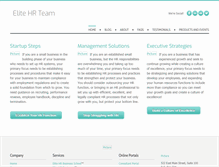 Tablet Screenshot of elitehrteam.com